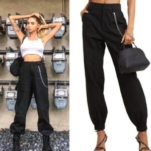 I AM GIA Skater The Cobain Pant Grey Black Wash